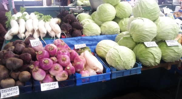 цена на зеленчуци