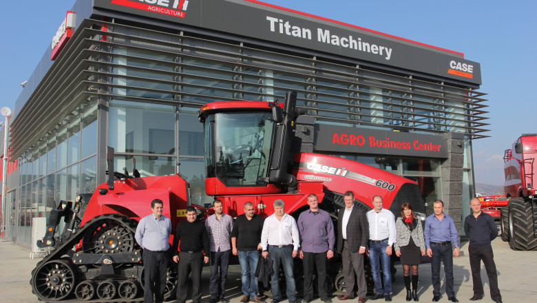 Делегация от Titan Machinery Inc. посети България