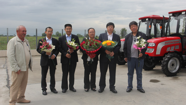 Китайската корпорация FotonLovol на посещение при СД Драганови