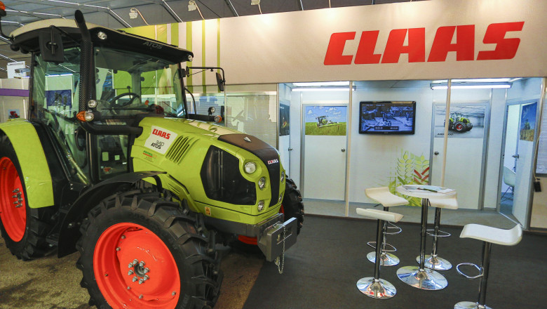 Трактор Claas Atos с премиера в България