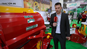 Трактор Инвест с нови мулчери INO за 2016 година