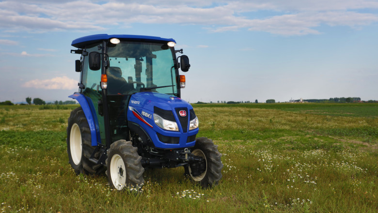 Iseki TG 6370 е компактен и маневрен трактор за малки стопанства
