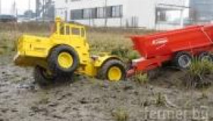 Трактор Кировец К700 в кален терен