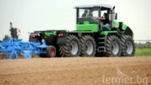 Трактор Deutz-Fahr - чудовище с 8 гуми