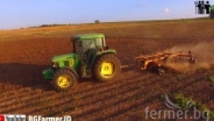2018 |DJI| John Deere 6400 Дисковане на Тютюн, подготовка за сеитба на пшеница - Bulgaria, Tochilari
