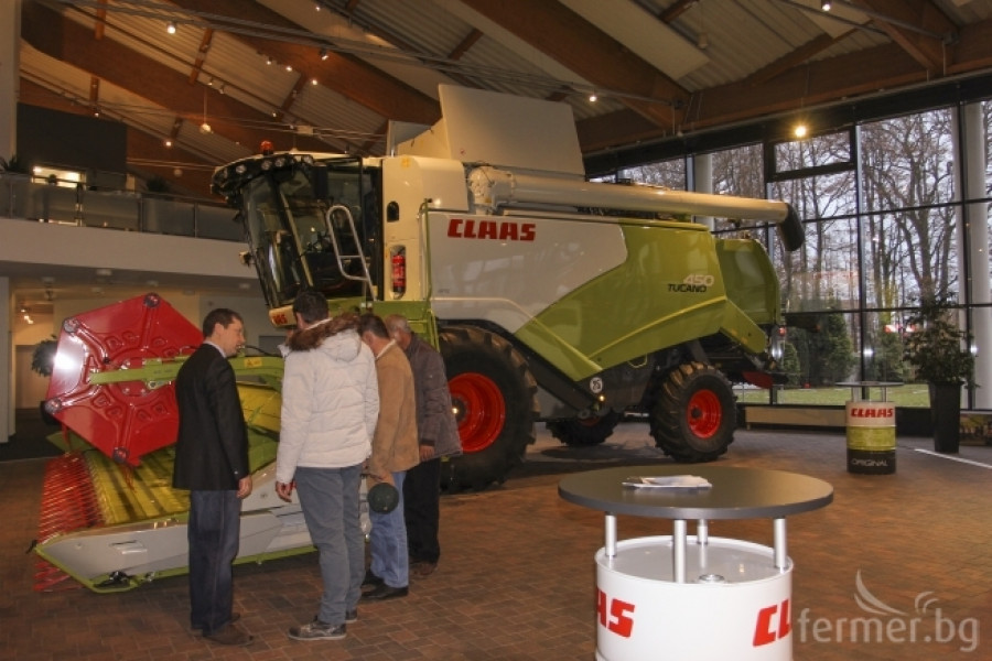 Фермери посетиха заводите на Claas в Германия - Снимка 4