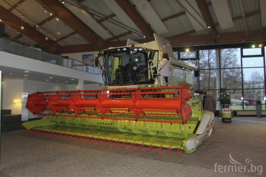 Фермери посетиха заводите на Claas в Германия - Снимка 5
