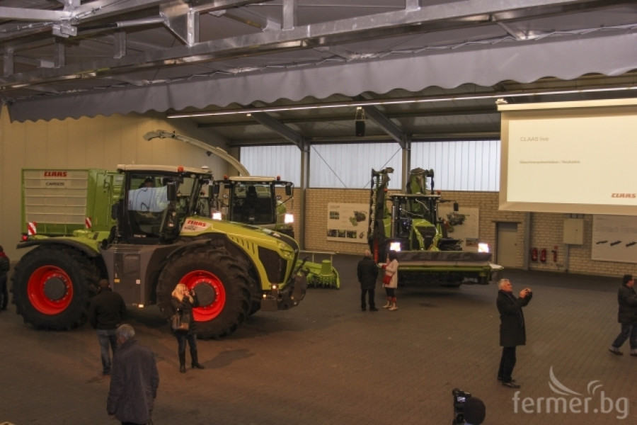 Фермери посетиха заводите на Claas в Германия - Снимка 12