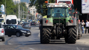 Демонстрационно зареждане на трактори в Ст. Загора - 24 юли 2015