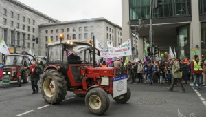Протест срещу ТПТИ в Берлин - Германия