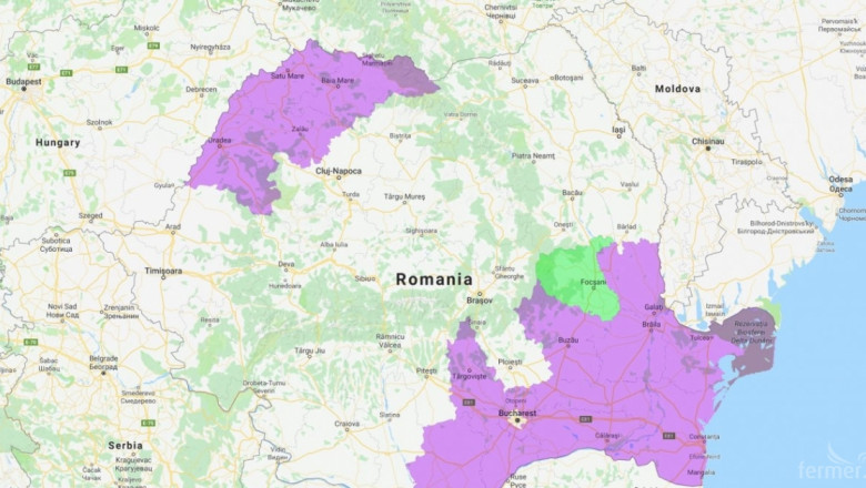 АЧС вече е в 16 региона в Румъния