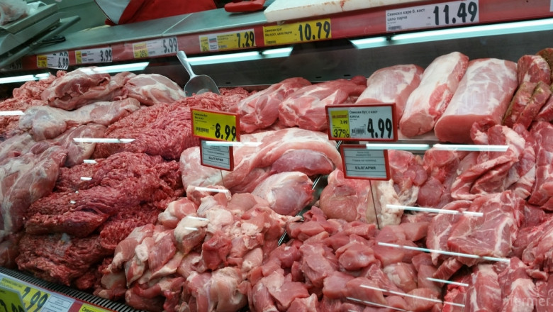 Спад на производството и по-високи цени при телешкото и говеждото месо