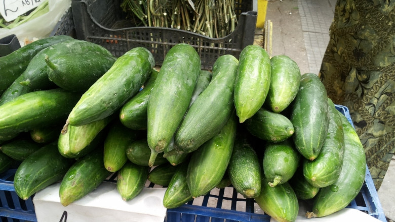 Стопани отчитат с по 1000 кг повече краставици от декар тази година