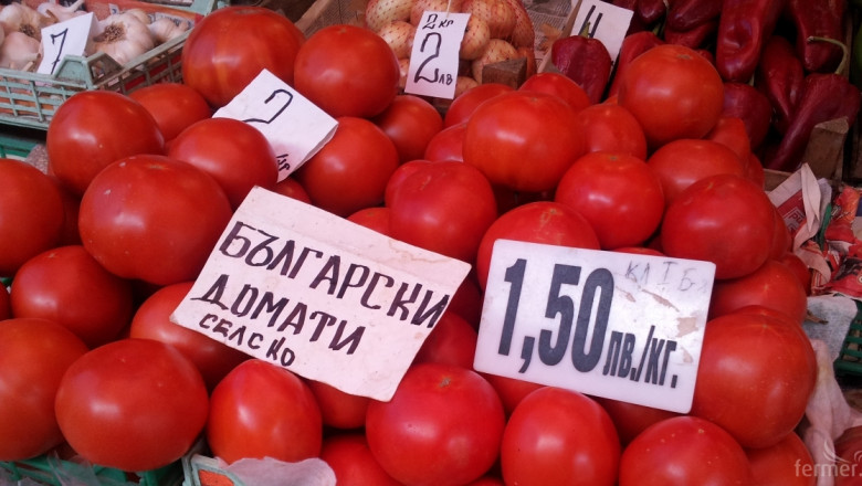 Евростат: Най-силно за 2015 е производството на домати у нас