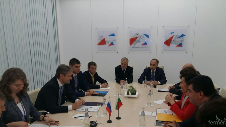 Танева се срещна с министъра на селското стопанство на Руската Федерация