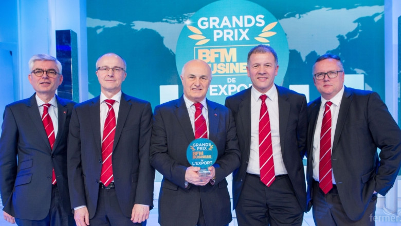 Massey Ferguson с награда за чуждестранен топ износител във Франция 