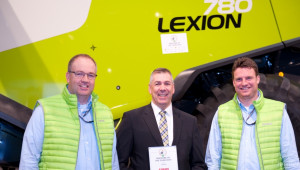 Комбайнът CLAAS LEXION 700 стана Машина на годината 2016 - Agri.bg