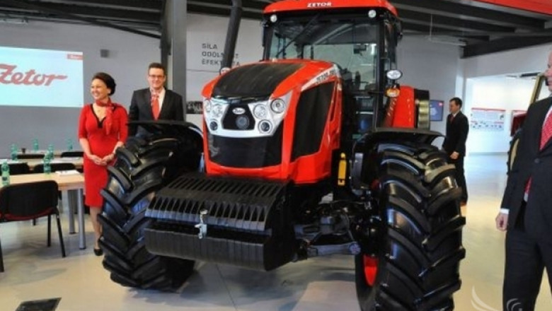 ZETOR въвежда нов италиански дизайн на тракторите си