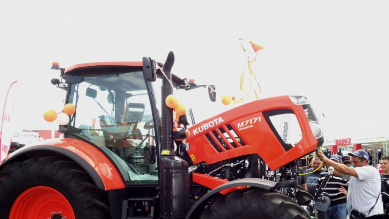 Най-мощният трактор на Kubota направи премиерата си на българския пазар