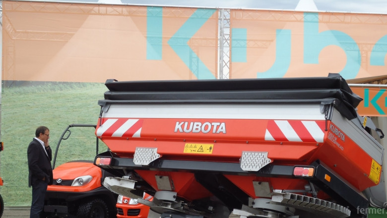 За първи път КББГ представи и прикачен инвентар KUBOTA на БАТА АГРО Есен 2015 