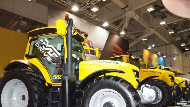 Тракторите McCormick идват с уникална визия в жълто на Sima 2015 (СНИМКИ)