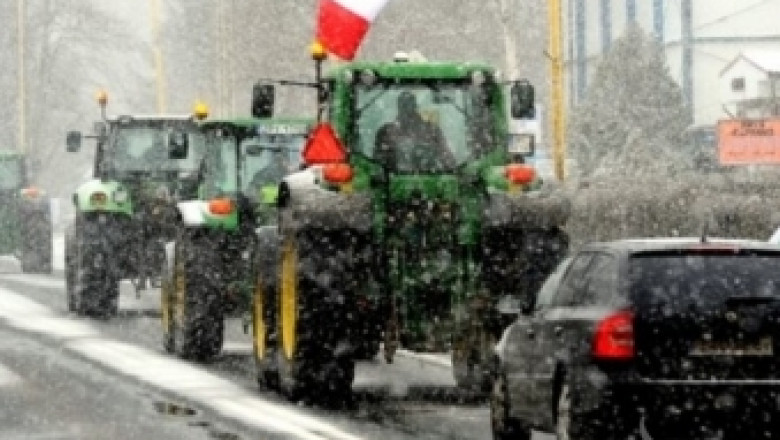 Полски фермери излязоха на протести и блокираха Варшава