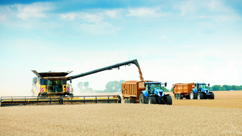 New Holland счупи Световния рекорд по жътва с близо 800 тона пшеница за 8 часа