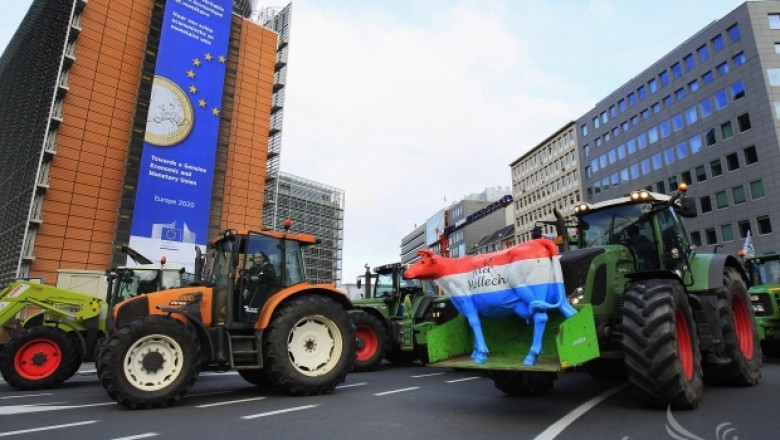 Европейски фермери на протести. Искат компенсации за руското ембарго!