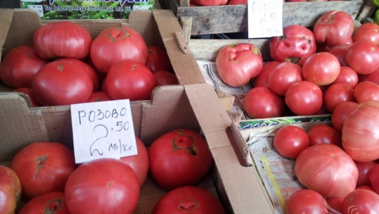 Българските домати „Розово сърце” излизат на пазара