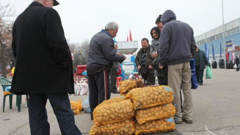 Над 1 300 кг/дка е средният добив от картофи в Смолянско
