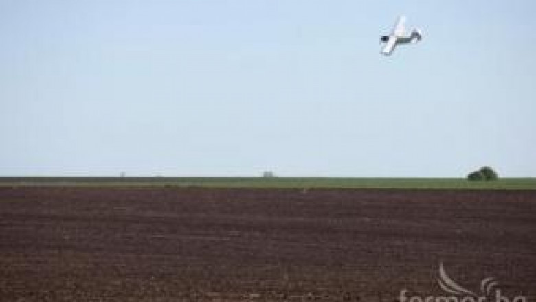 Селскостопански самолет падна край Русе