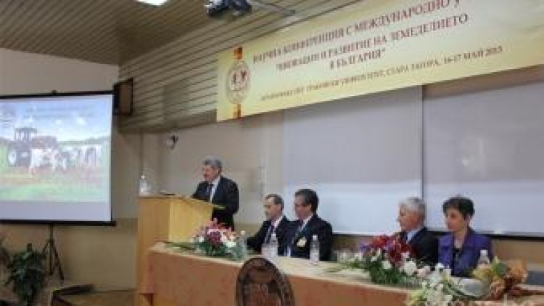 Проф.Иван Станков взе участие в конференция за иновации в земеделието