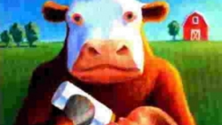 Създадоха крава мутант, която дава човешко мляко