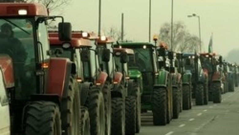 Хърватски фермери протестират срещу ниските държавни субсидии