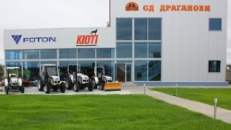 Трактори Foton от 50 до 90 к.с. ще внася в България СД Драганови от 2010 год.