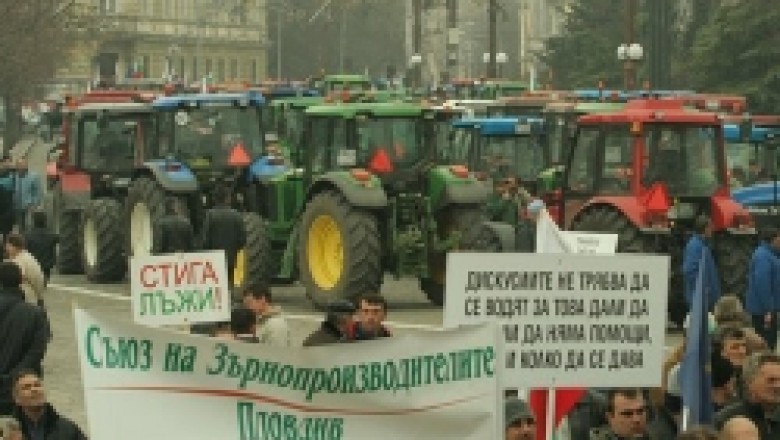 150 фермери от Великотърновско ще участват в националния протест на 11 Март