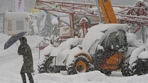 АГРА 2009 - малко посетители, много студ и затрупани със сняг машини - Agri.bg