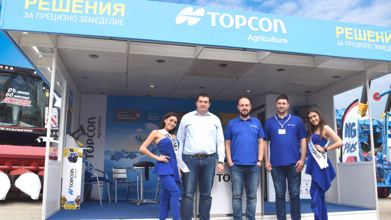 Оптиком връчи голямата награда от БАТА АГРО 2019 - навигация TOPCON X23