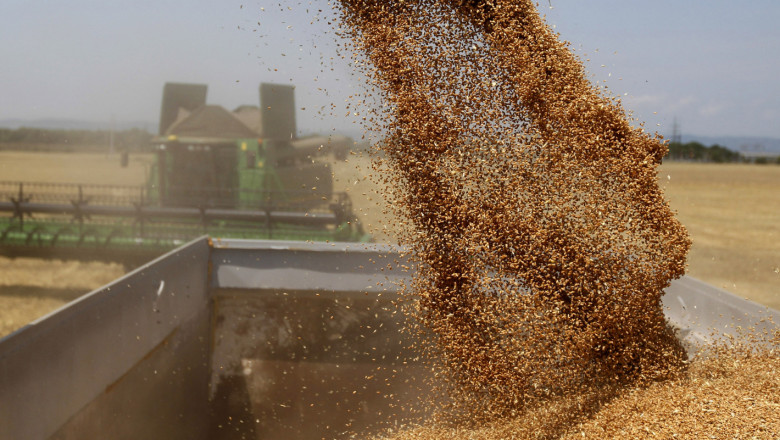 Канада чака висока реколта от пшеница
