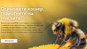 Осинови кошер, яж мед и подкрепи български пчелар