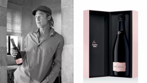 Брад Пит създаде лимитирано шампанско розе - Снимка 2
