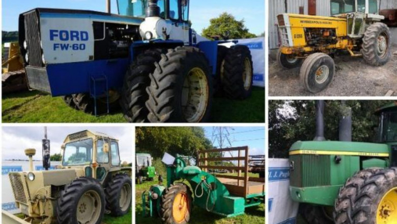 Уникалка колекция от трактори ще бъде разпродадена след броени дни