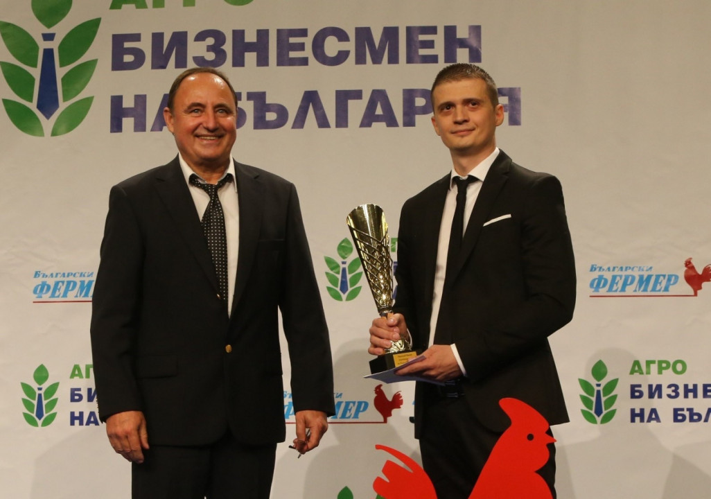 Николай Минев от „Агрион“ стана „Агробизнесмен на годината“