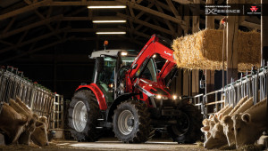 Нова ера в животновъдството: Премиерният трактор на Massey Ferguson 5S - Agri.bg