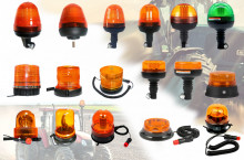LED Лед и с Крушка Сигнална Аварийна Лампа Маяк Буркан LED 12v 24v Различни Модели - Трактор