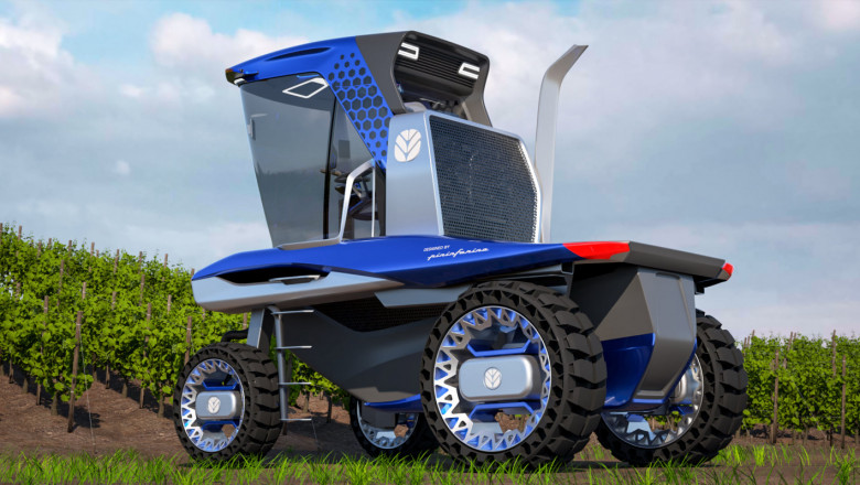 New Holland показа новия си уникален трактор за лозя