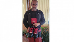 Димитър Владимиров спечели рекламни обувки на Syngenta