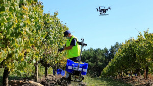 Бъдещето: Флотилия от роботи прибира реколтата от грозде