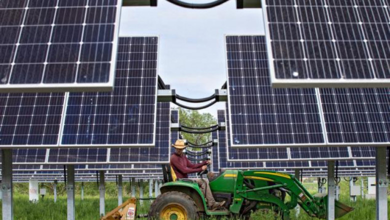 Фермерите не са сигурни дали поставянето на фотоволтаици в земеделски земи е добра идея