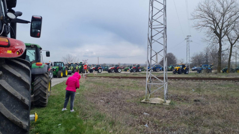 Репортаж от протеста: Стоп на украинското зърно